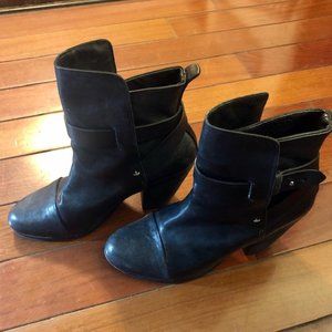 Rag & Bone - Black Leather Boots - Sz. 38.5 or 8.5
